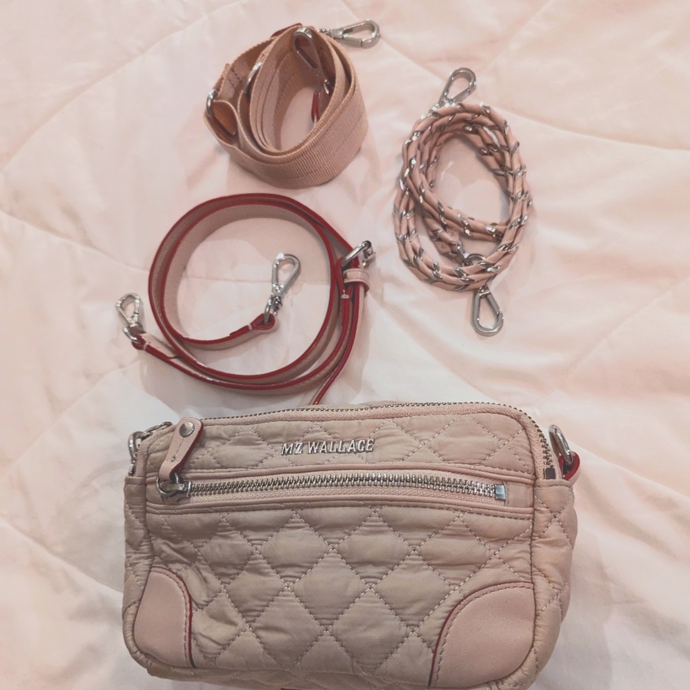 MZ Wallace Camera Bag Taupe